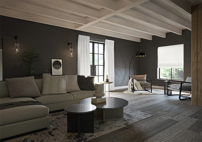 Esme, Phantom White - Made to Measure Curtains - Image 8